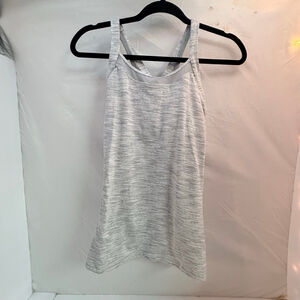 Women's Lululemon Tank Top Size 6 Gray and White